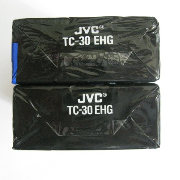 JVC TC-30 EHGB Hi Fi VHS-C 30 Minute Camcorder Tapes New/Sealed Plastic Lot of 2 - Picture 5 of 8